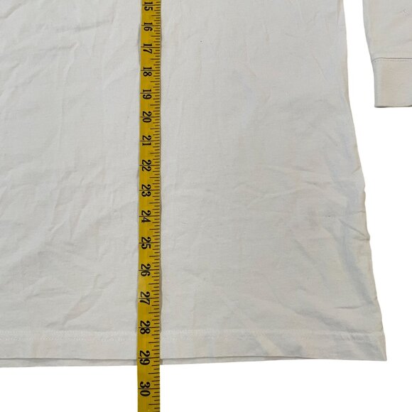 Iowa Hawkeyes Football Champion Long Sleeve T-Shirt Men's XL White Pocket T - Picture 4 of 6